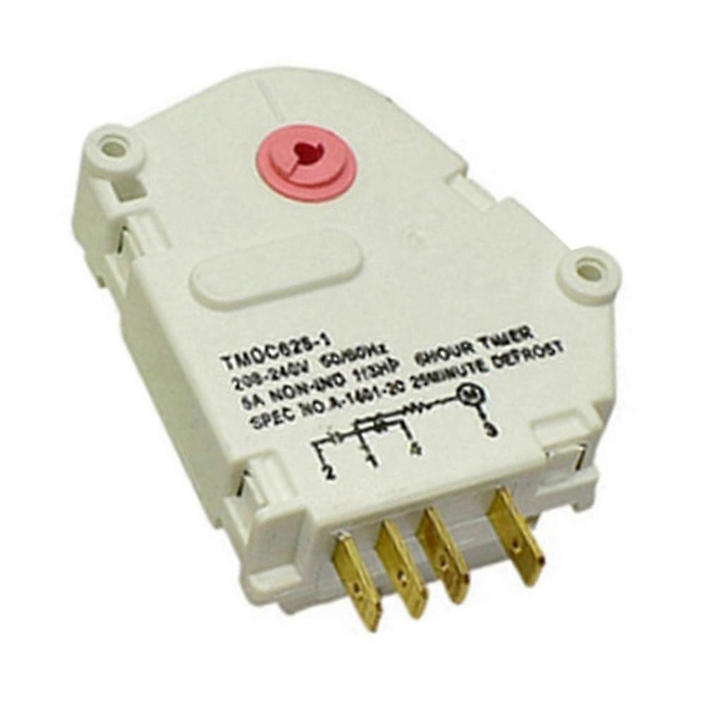 Replacement Defrost Timer compatible with / Refrigerator Defrosting Timer Refrigerator Timer Control TMDC625-1