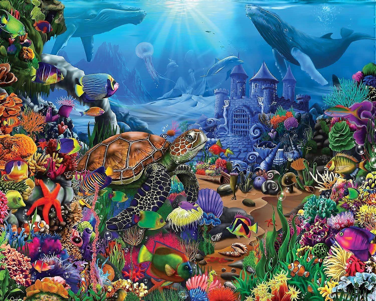 Quebra-cabeça Tartaruga Submarina