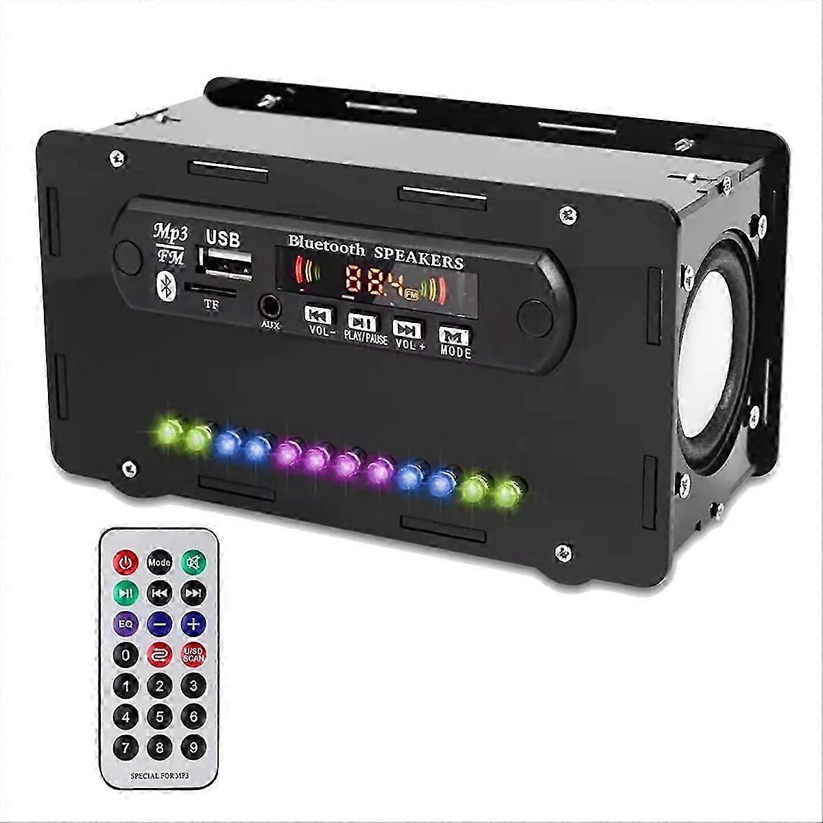 DIY Bluetooth speaker kit with digital display
