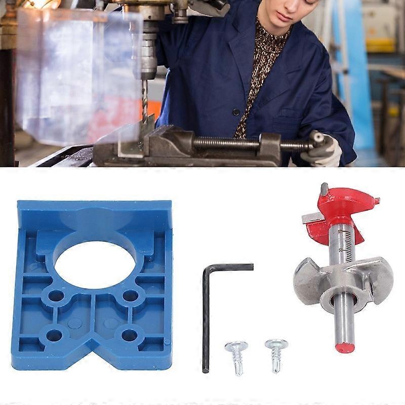 Hinge Window Drill Drilling for Door Jig 35mm Kit Tool Guide Set Concealed