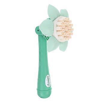 Zonnebloem vorm bubble machine speelgoed draagbare bubble wand speelgoed elektrische bellenblazer speelgoed