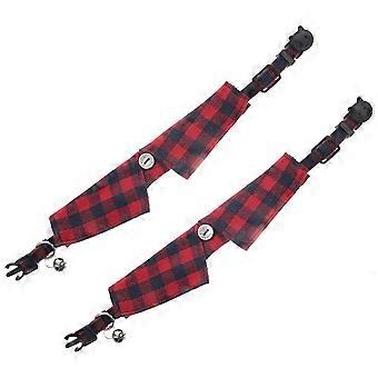 Cat Collar Adjustable Pet Collar with Bell for Comfortable Wear 10Pcs