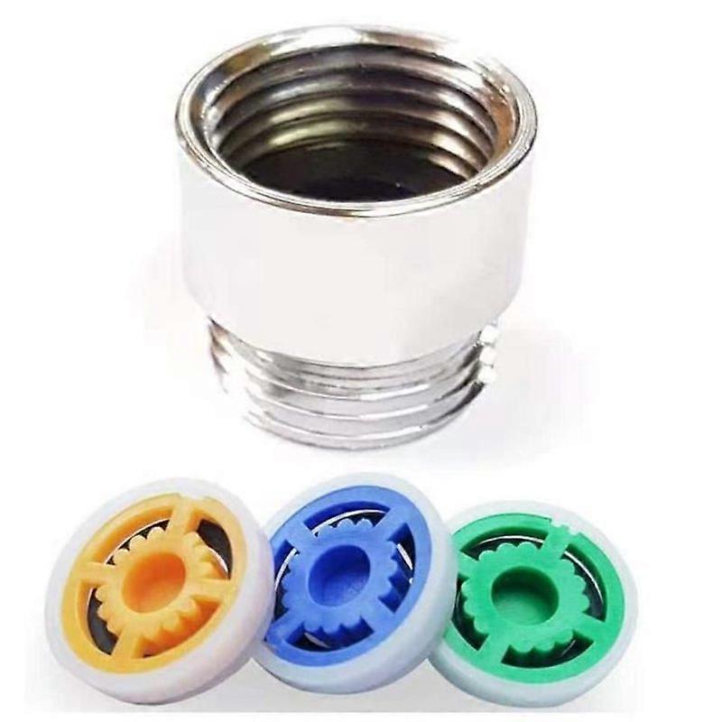 Water Saving Inserts for Shower Head 3 Pack with Adapter