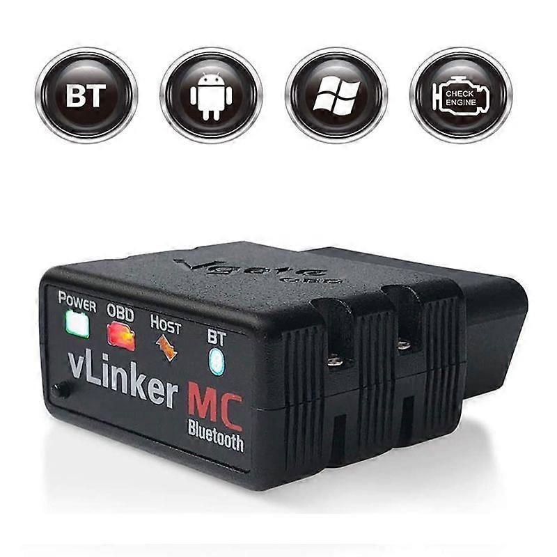Vgate vLinker MC Bluetooth 4.0/3.0/WIFI ELM327 OBD2 Car Code Reader, OBD-II Diagnostic Scanner for iOS, Android