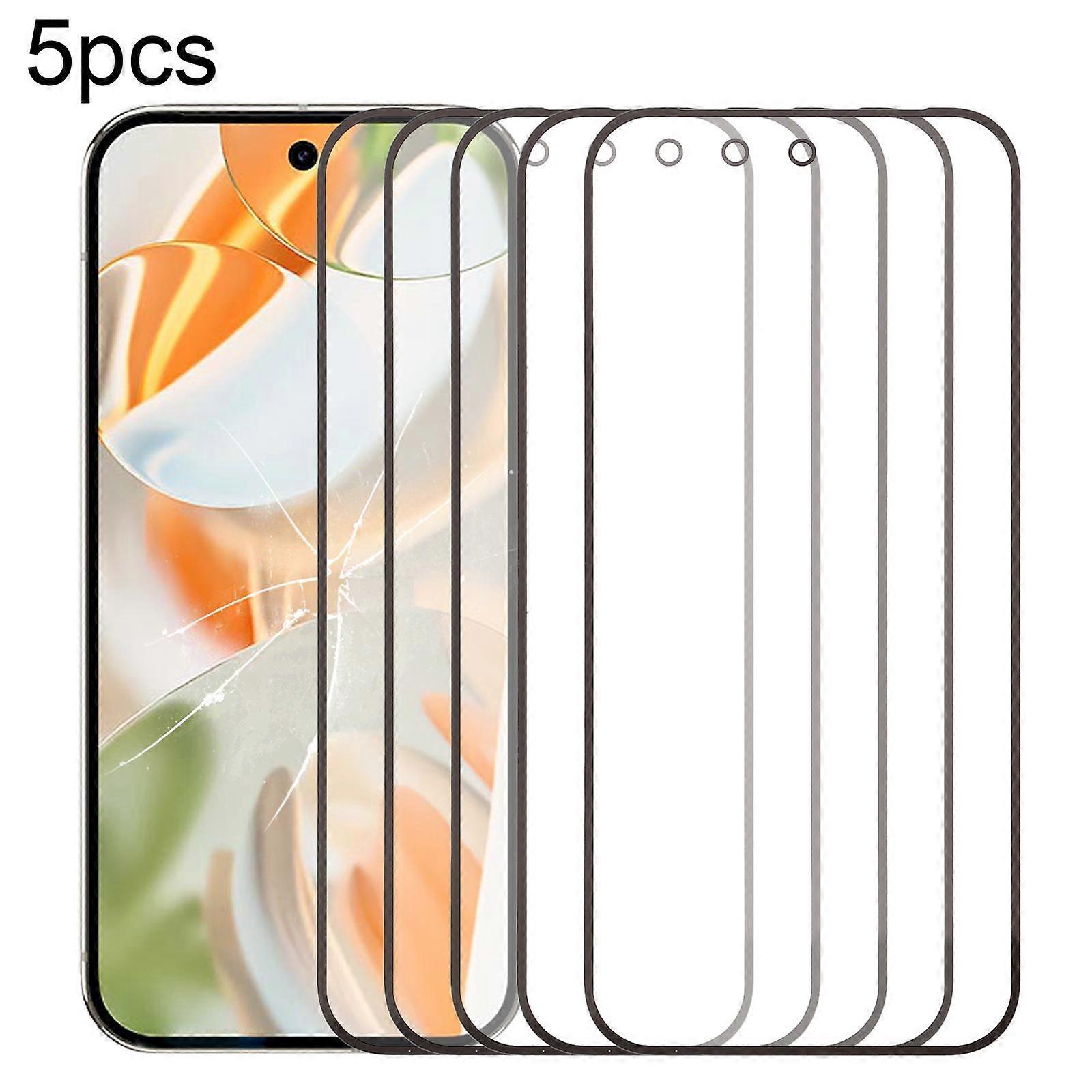 5pcs LCD Outer Glass with OCA For Google Pixel 9 Pro
