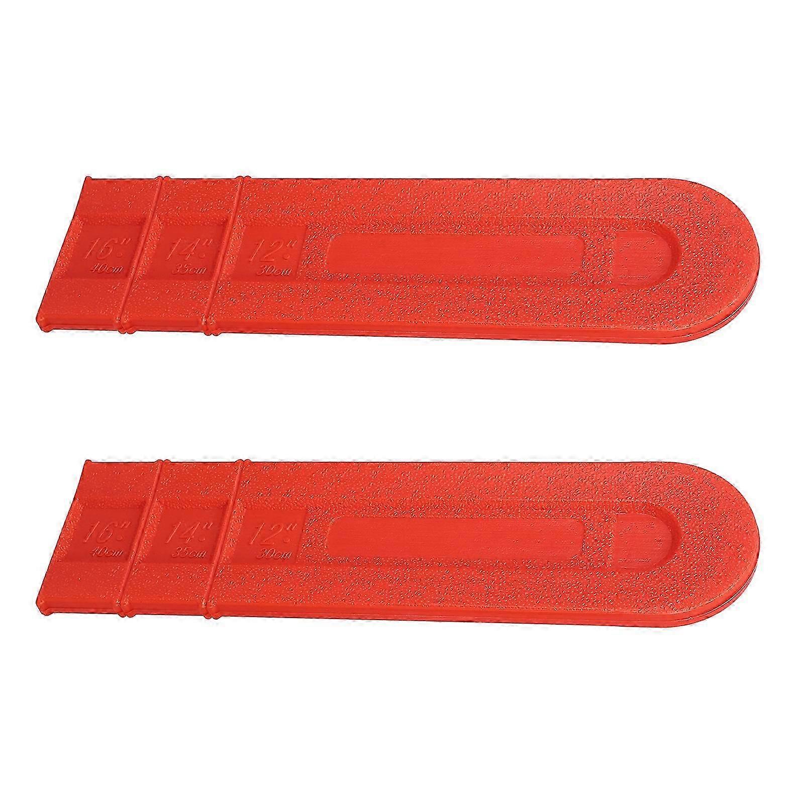 Chainsaw Bar Cover for Guard Function 10Pcs Orange Pe Plastic Accessories