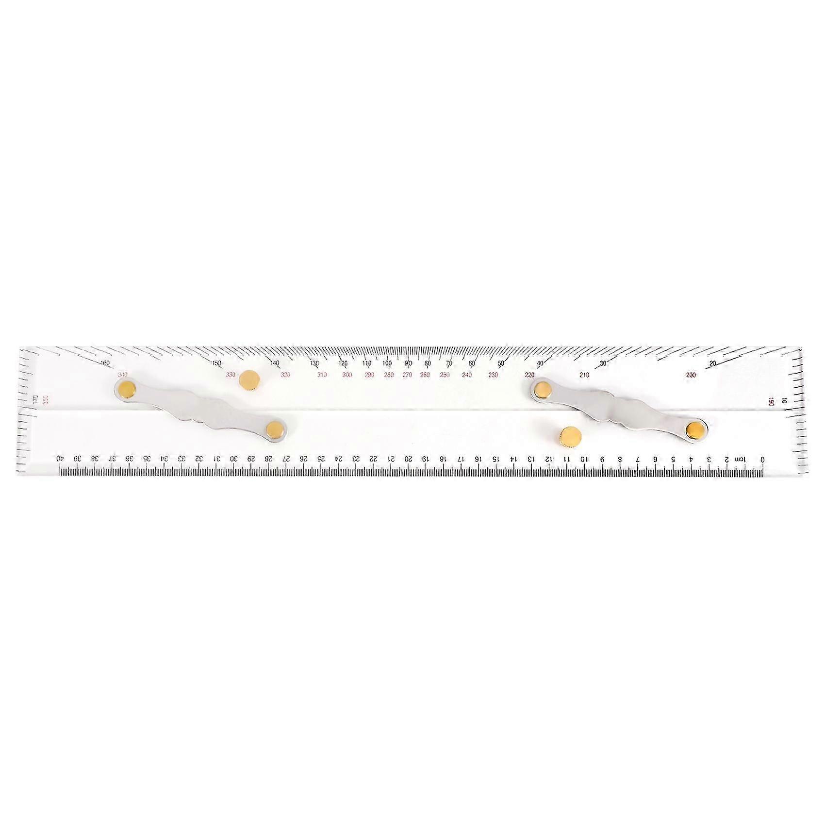 Ruler Parallel Ruler Nautical Charts Parallel Ruler Mapping Points To Pull Parallel Ruler 450MM