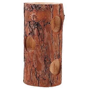 Hamster Tree Hideout Made of Wood with 3Pcs Tunnel Toys