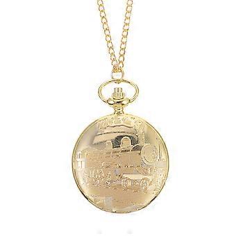 1pc elegante antieke zakhorloge antieke borst horloge souvenir pocket horloge