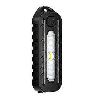 LED Rot Blau Schulterlicht mit Clip USB Aufladung Blinkende Warnung Sicherheit Taschenlampe Taschenlampe Fahrrad Warnlicht