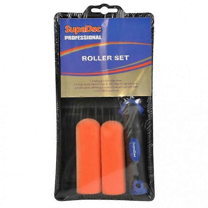 SupaDec Foam Paint Roller Set