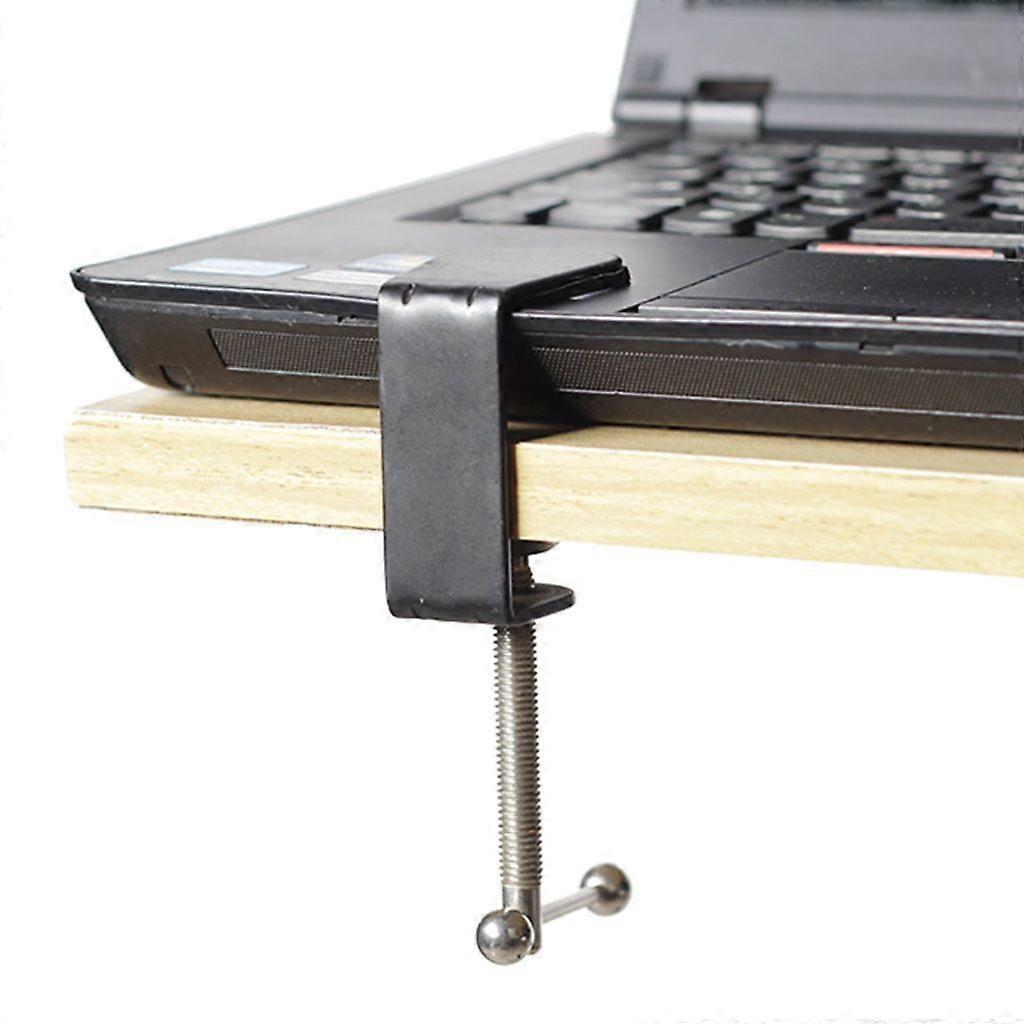 Premium Adjustable Work Surface Mounting Bracket Retaining Clip, Small Equipment Cantilever Bracket