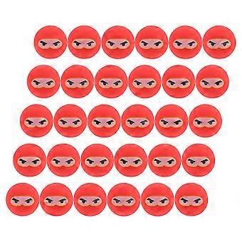 Ninja Pattern Elastic Rubber Balls for Kids Bounce Balls 50Pcs for Sports and Play