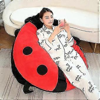 100cm tragbares Insekt Plüschtiere Marienkäfer gefülltes Kissen weiches Schlafkissen lustiges Cosplay Puppe Kostüm Kinder Geschenke