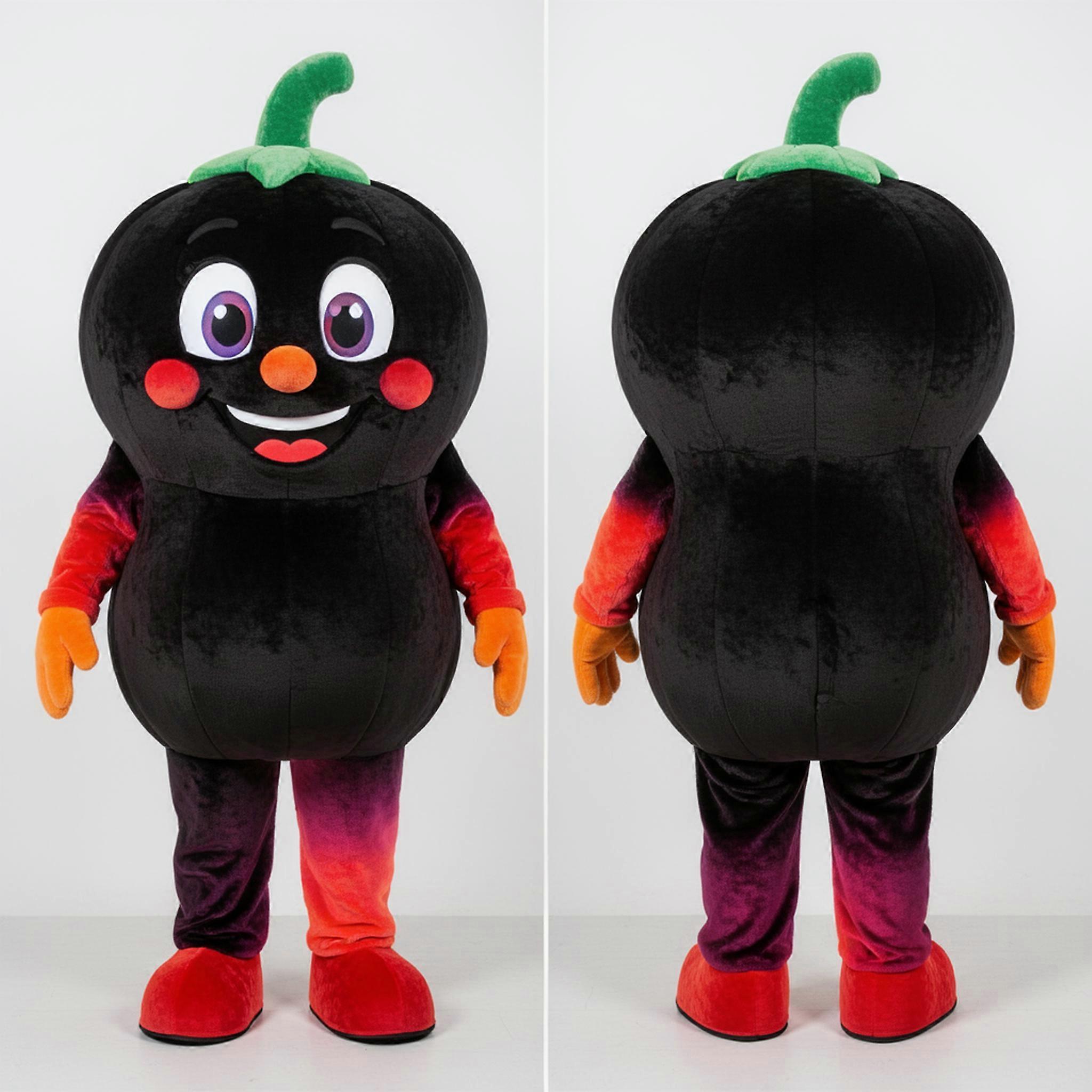 MASTICOT Velvety Navy Broad Shouldered Pepper Mascot