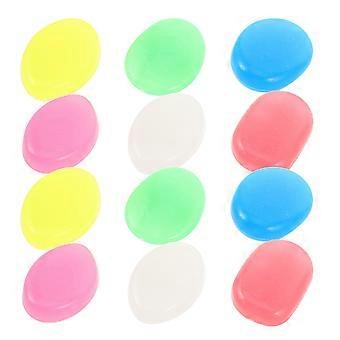 Glow Stones Assorted Color for Garden and Aquarium Decor 30Pcs Set