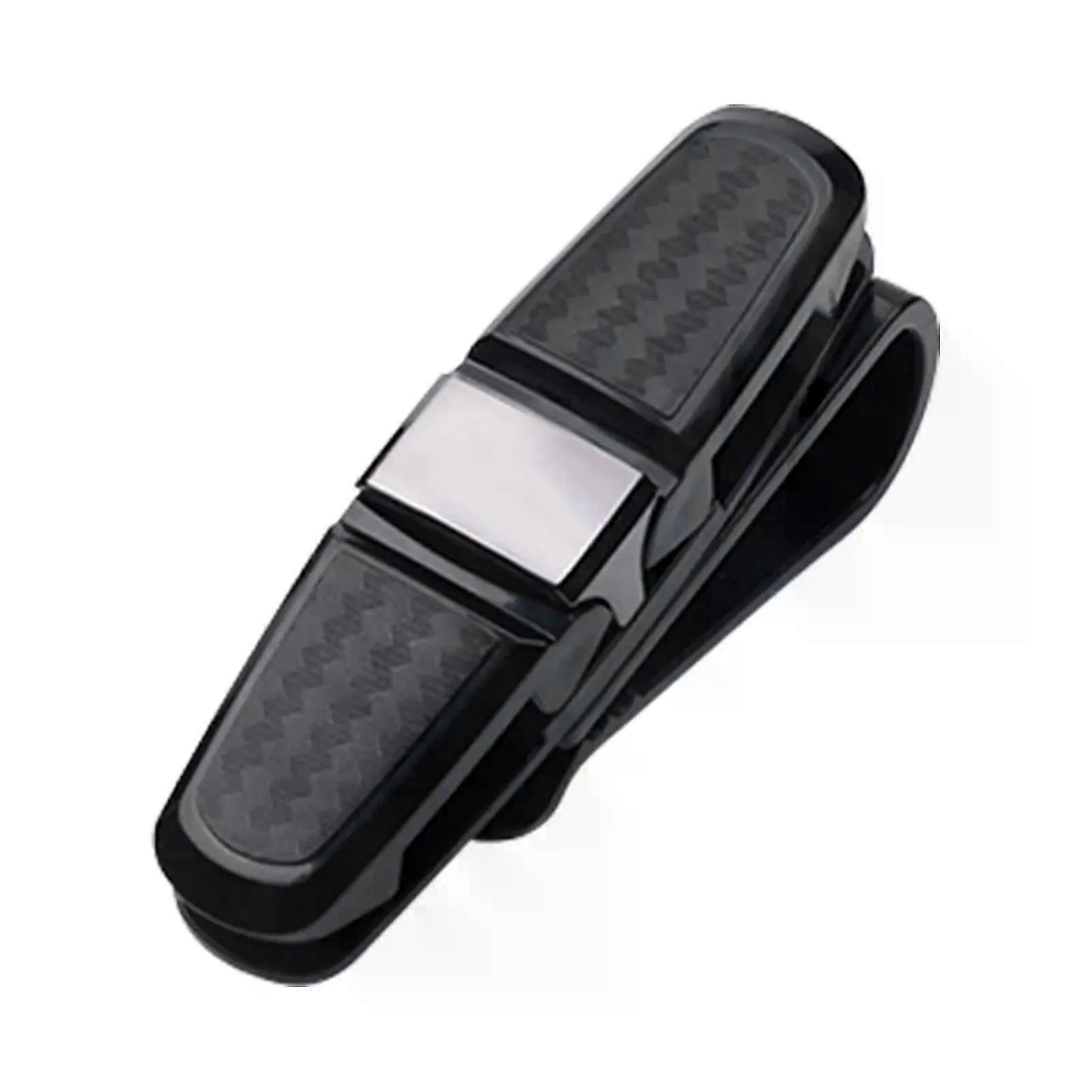 Visor-Mount Sunglasses Clip ABS Sponge