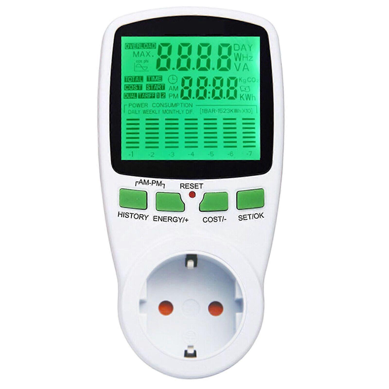 Energy meter Current meter Feed-in measurement Mini PV system socket 230V 16A
