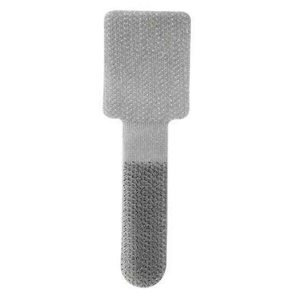 100 Pack Self-Adhesive Hook and Loop Cable Straps Reusable Wire Organizer