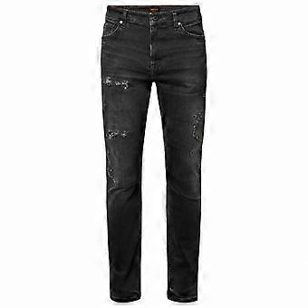 BOSS Delaware Distressed Soft Motion Slim fit Jeans  