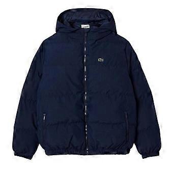 Lacoste Childrens/Kids Plain Padded Hooded Jacket