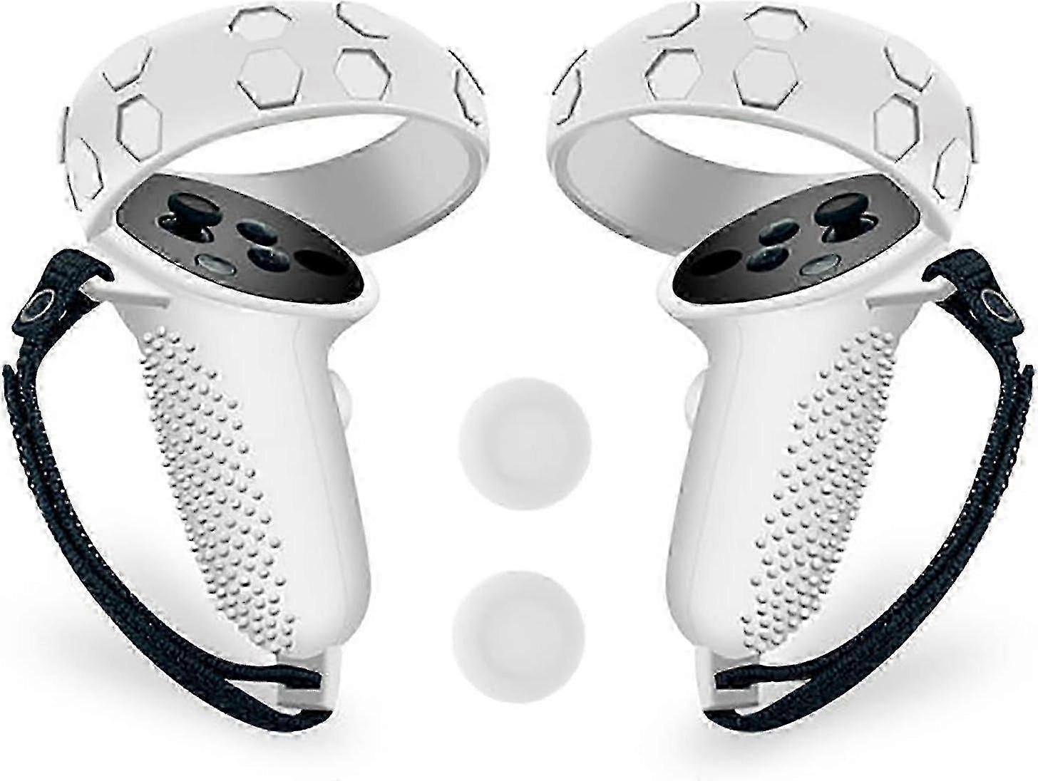2 Controller Covers for Oculus Quest Accessory -White