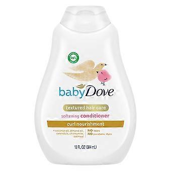 Baby Dove Textured Hair Care Curl Nourishment Softening Baby Conditioner Tear Free 13 Fl oz