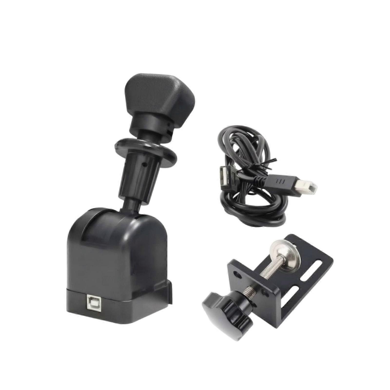 PC Handbrake with Desktop Bracket Adjustable E-Brake Sturdy for Truck Simulator