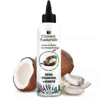 Crown Naturale, Crown Naturale 10 in 1 Chebe Hair Growth Oil,For Black Women