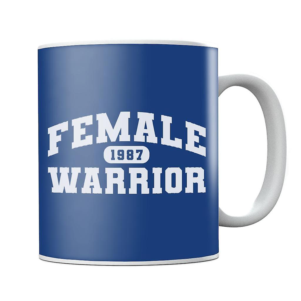 Female Warrior Varsity Mug
