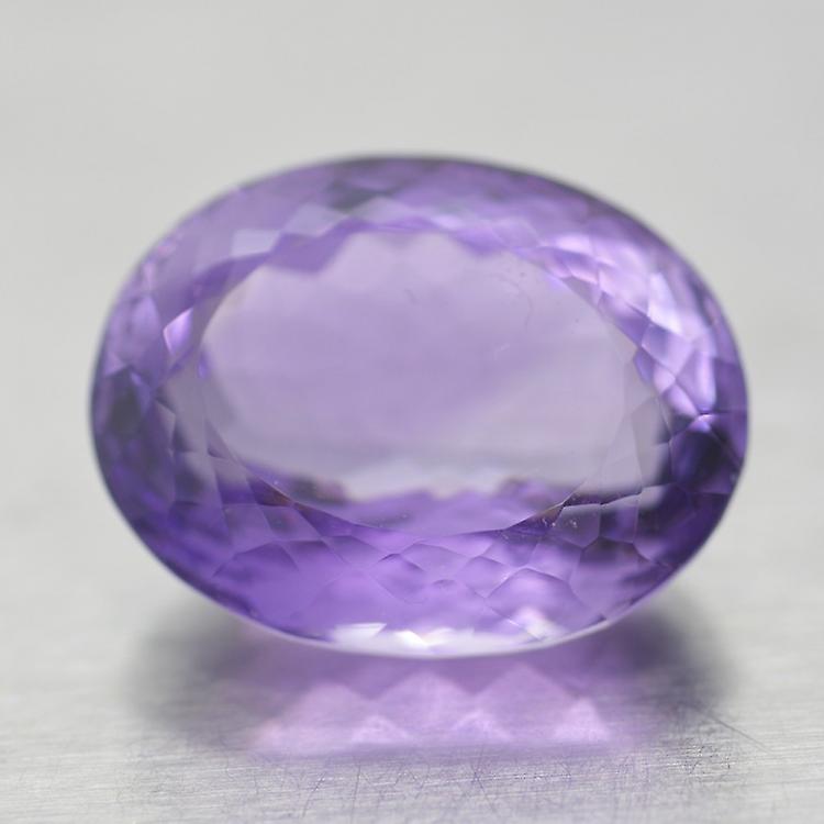 27.78ct Amethyst Oval Cut awo09