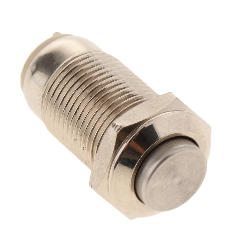 10mm Metal Push Button Switch A10 Stainless Steel Closer Bell Button Switch High Head Self-lock