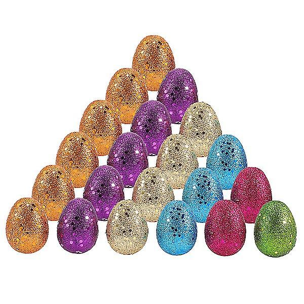 30pcs Creative Chocolate Candy Storage Box Easter Egg Shape Candy Organizer Party Supply