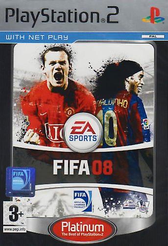 Fifa 08 Platinum (PS2) - PAL