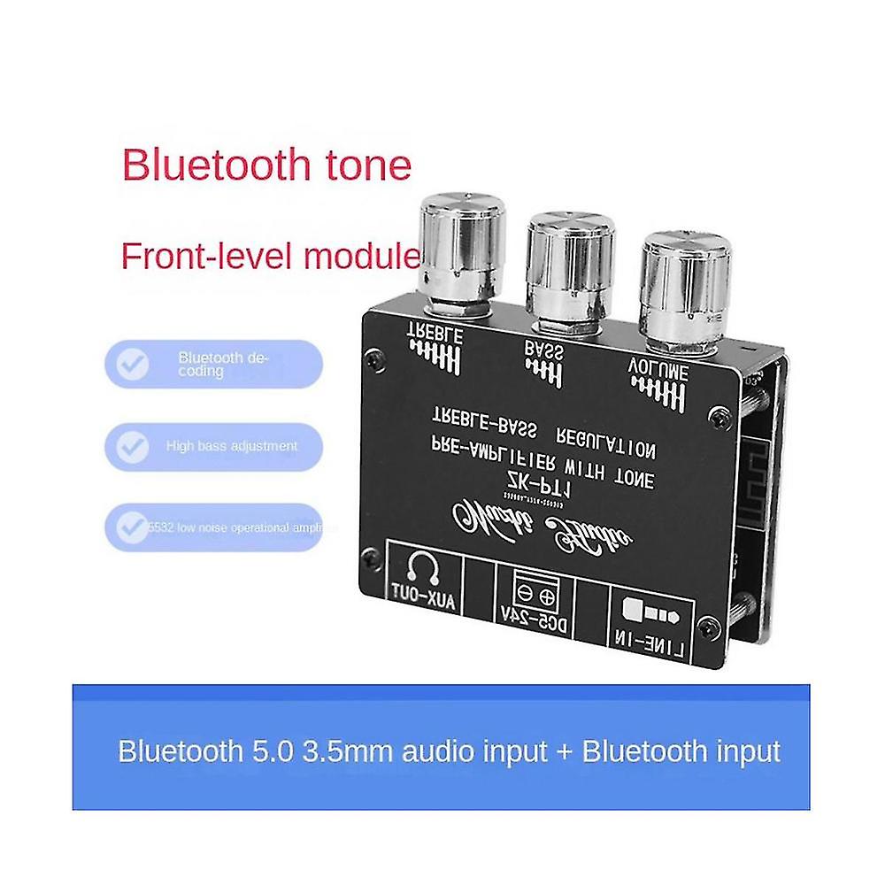 Wireless Bluetooth 5.0 Decoder Board Module 2-channel Stereo Low Noise High And Low Front Module Au
