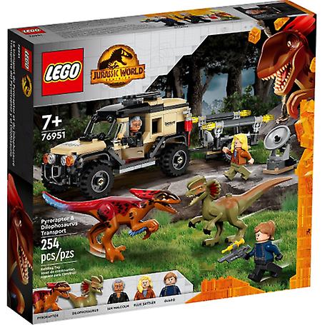 LEGO 76951 Pyroraptor & Dilophosaurus Transport