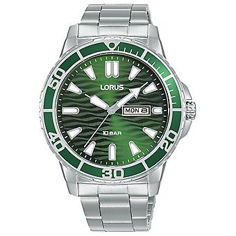Lorus Sport Herren Analoge Herrenuhr Automatik mit Edelstahlarmband RH359AX9
