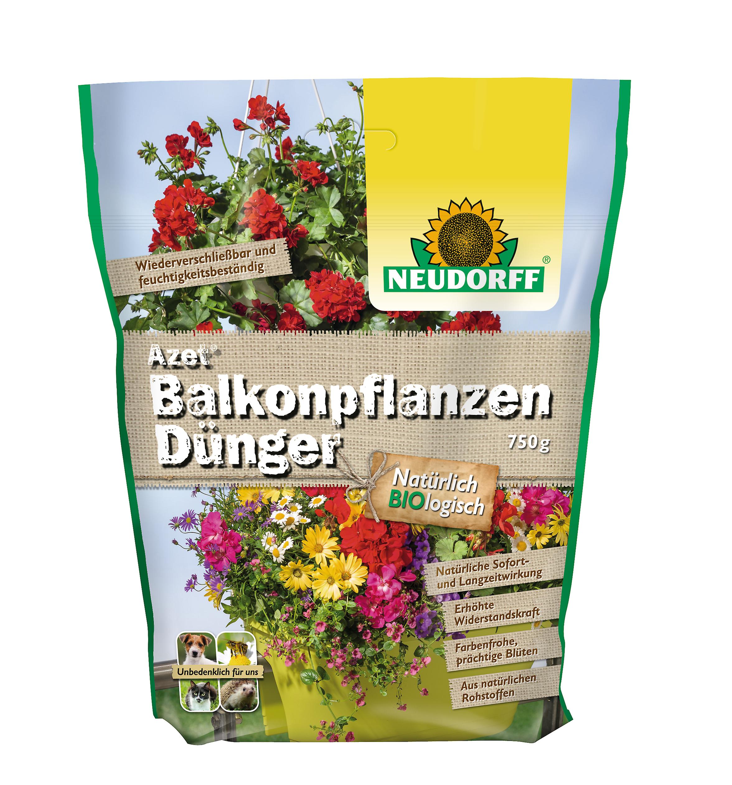 NEUDORFFアゼット®バルコニー植物肥料、750グラム