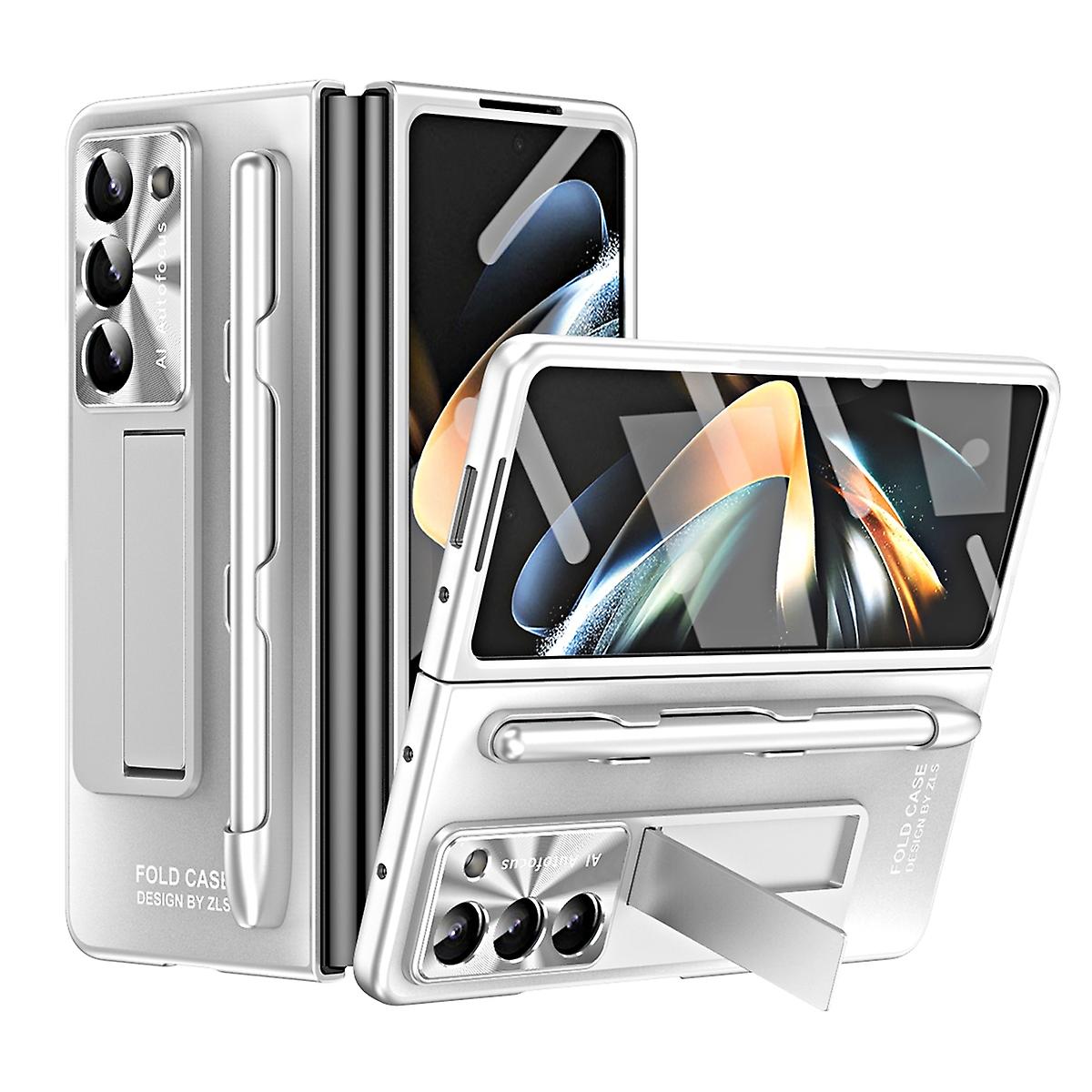 For Samsung Galaxy Z Fold5 5G Case with Stand, Pen Holder and Pen