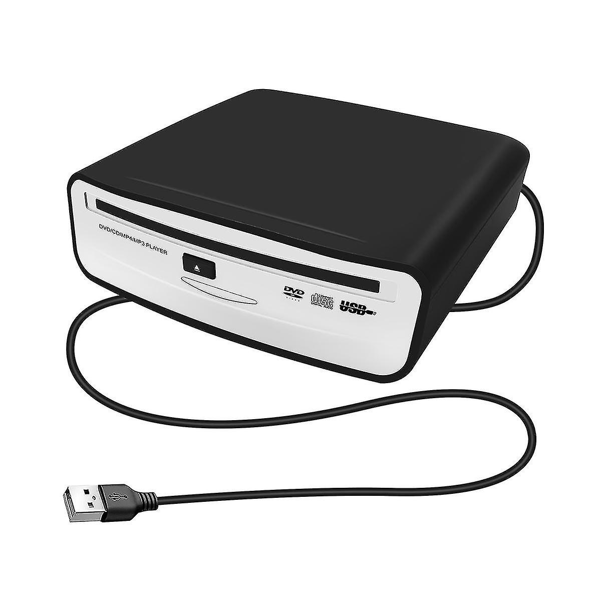 ממשק USB 2.0 רדיו לרכב נגן קופסת כלים CD/DVD חיצוני לרדיו נגן אנדרואיד