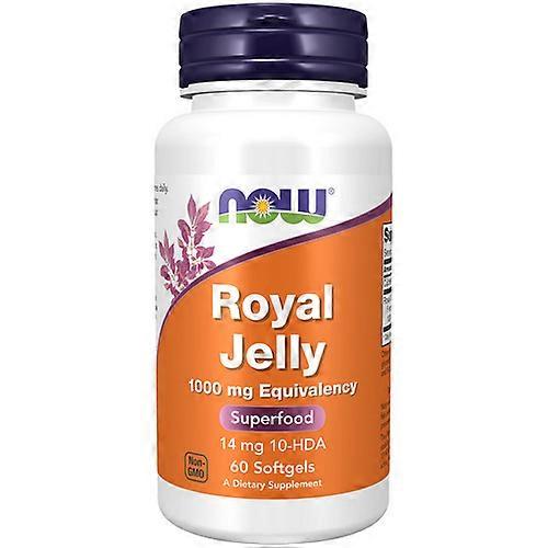 Pappa reale Now Foods ,1000 mg ,60 Sgels