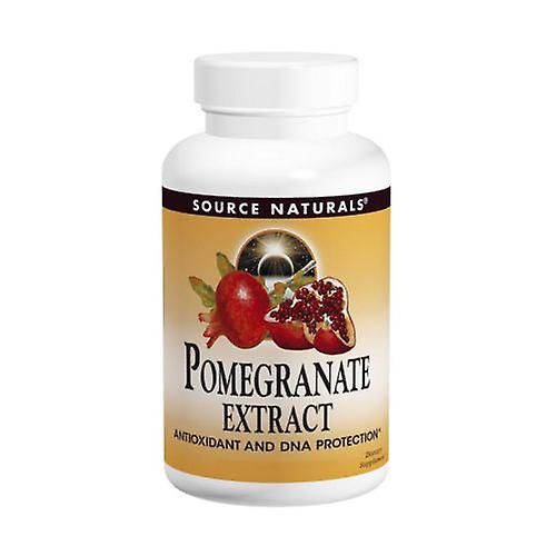 Source Naturals Pomegranate Extract,500mg ,120 tabs (Pack of 1)