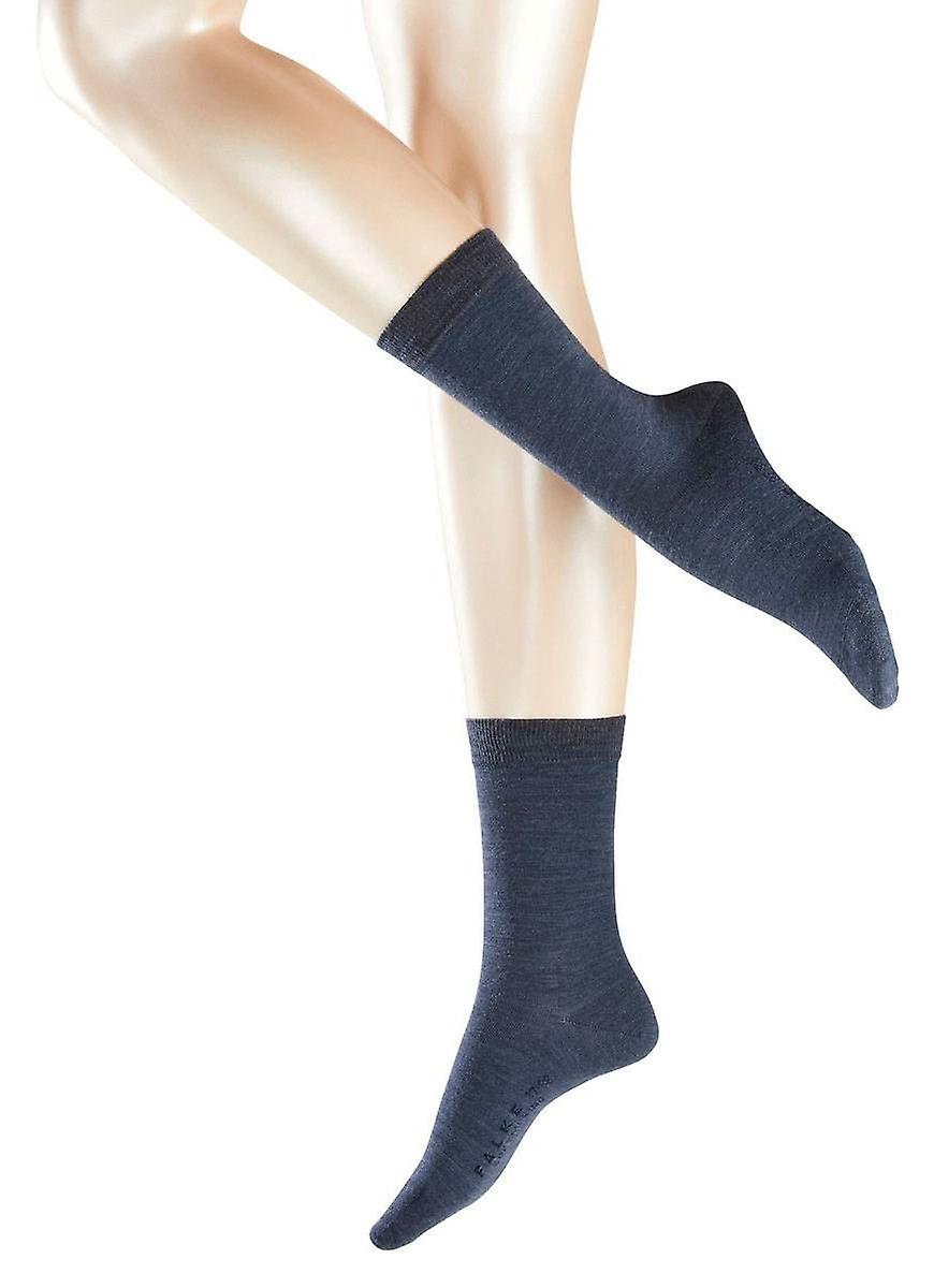 Falke Softmerino Midcalf Socks - Dark Blue