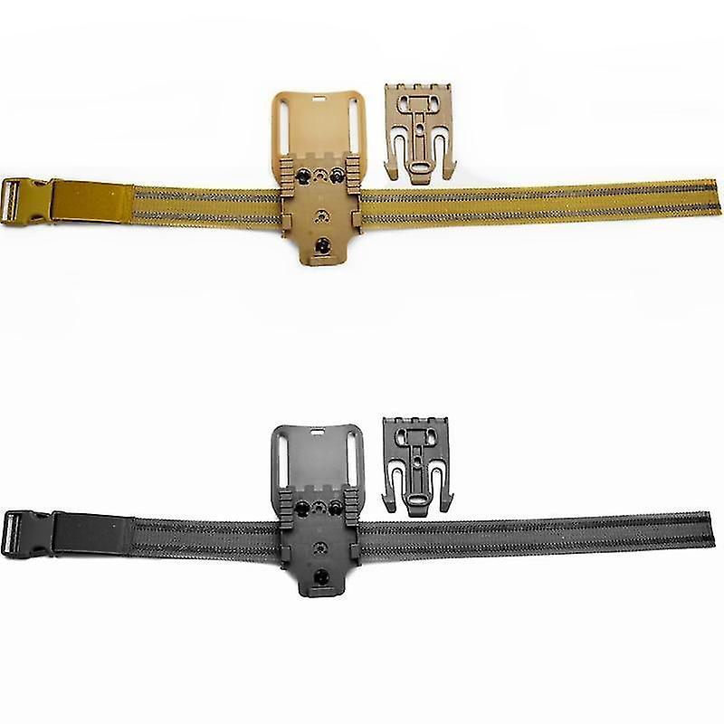 Airsoft Gun Batteries Drop Leg Elastic Band Thigh Strap Compatible With Hunting