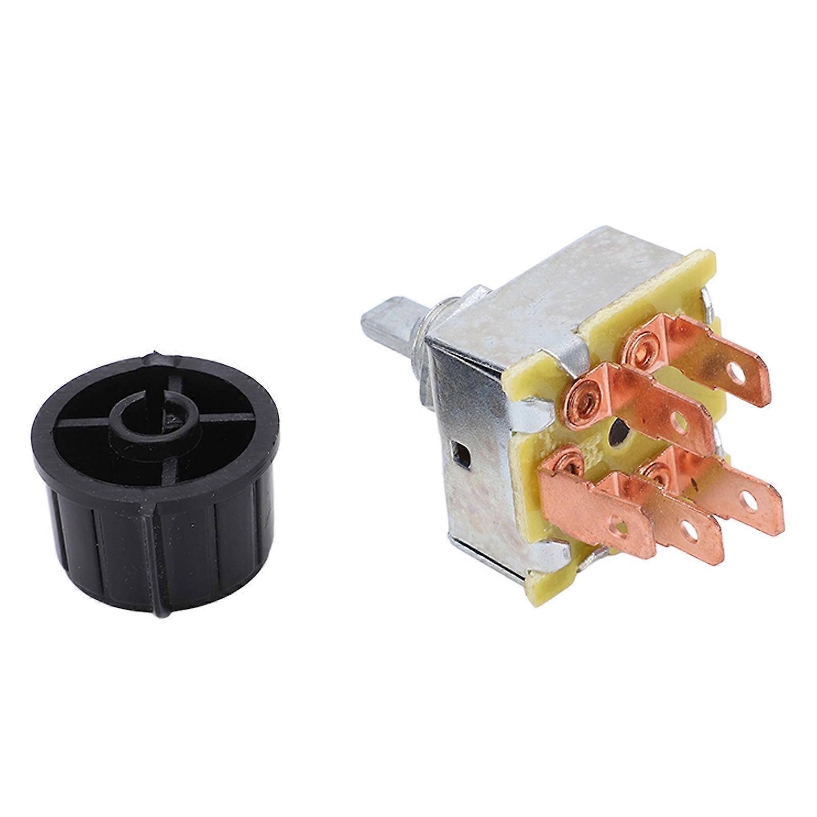 Car 3 Speed Blower Switch Rotary Air Conditioning Switch Replacement for Freightliner INM2G754A