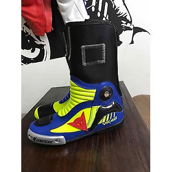 Motorbike Motorcycle Men Leather Racing Sports Shoes Boots...