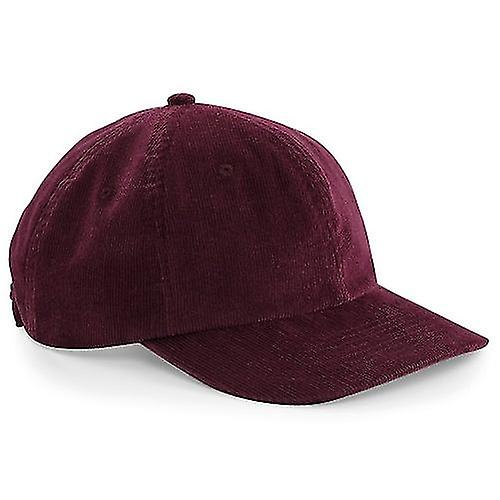 Beechfield Mens Heritage Cord Cap (Pack of 2)