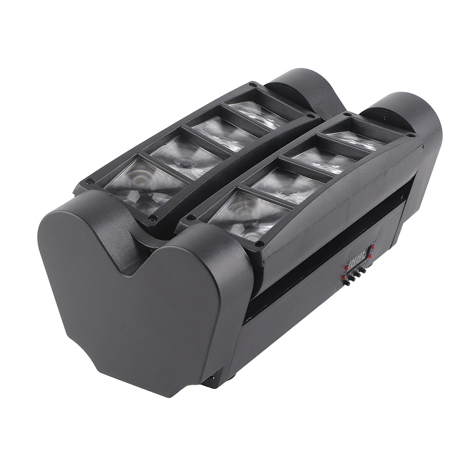 Mini Spider RGBW Lamp 8 Beams Moving Head Light Voice Control for DJ Lamp Ambient Lighting