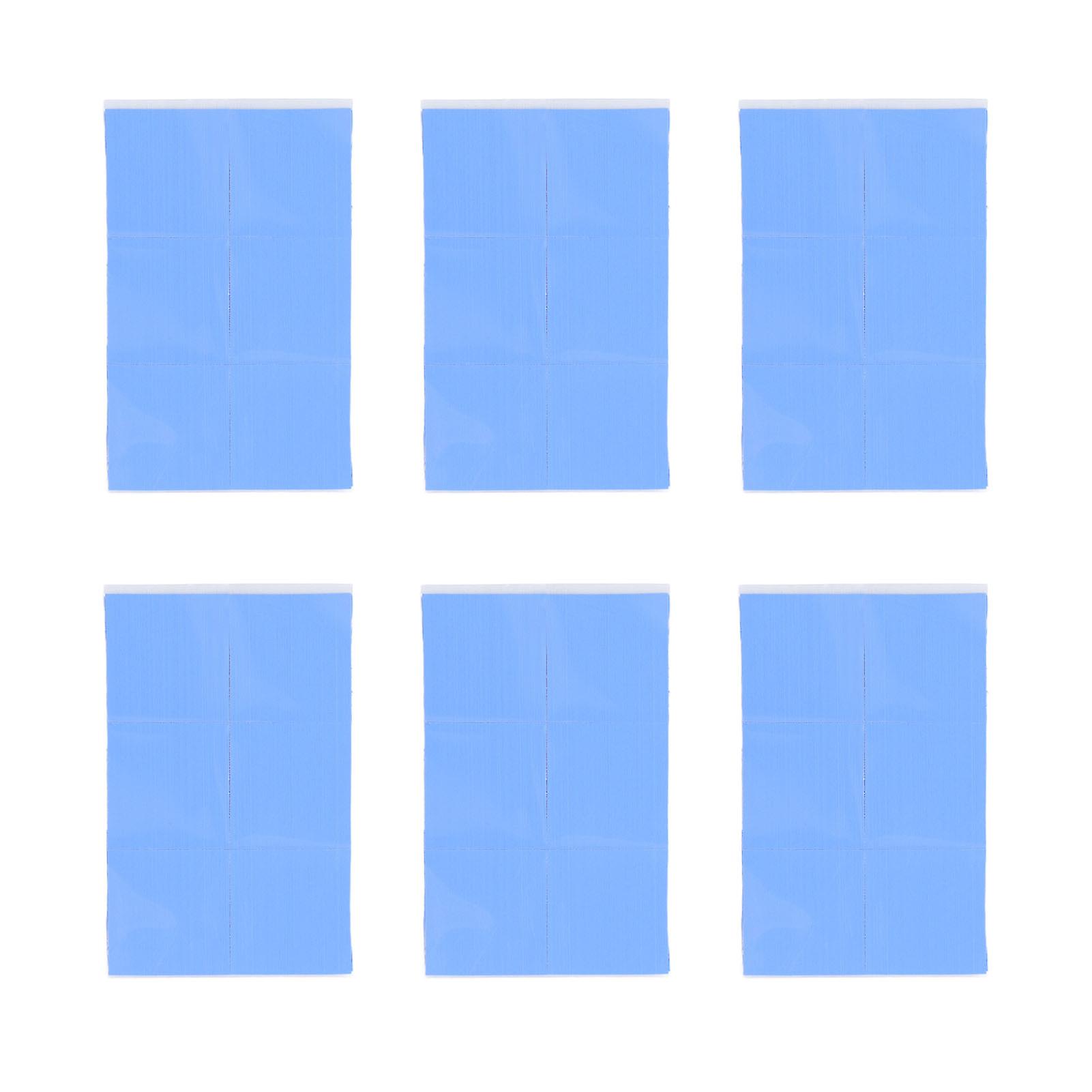 50Pcs Thermal Pad Silicone 30x30x0.5mm Insulation Heatsink Cooler for CPU GPU LED 