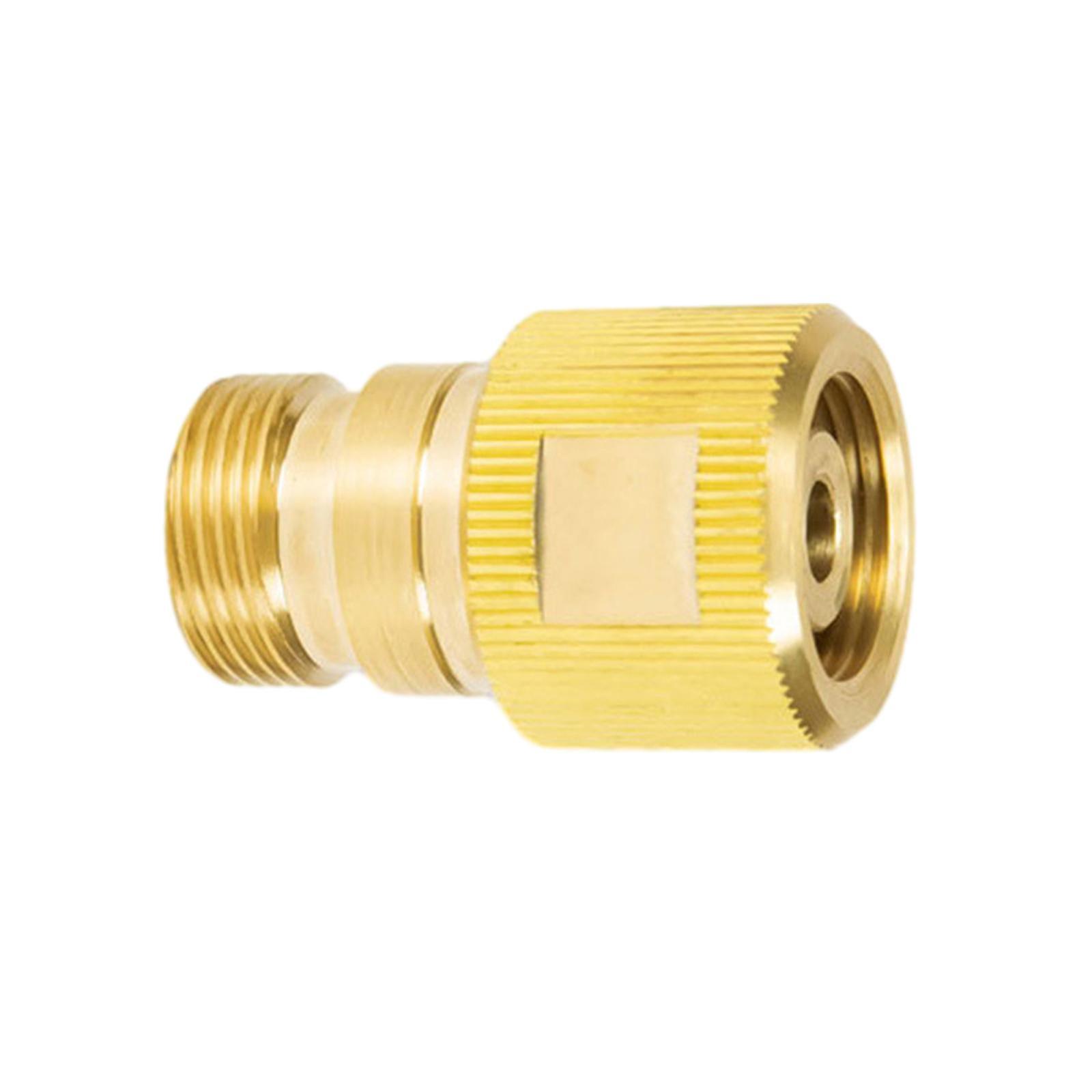 Pressure Washer Nozzle Coupler Sprayer Nozzle Easy Install Attachments Hose Adapter Connect Fittings for Cleaning Replacement